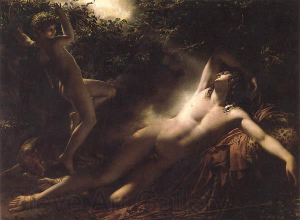 Anne-Louis Girodet-Trioson The Sleep of Endymion Spain oil painting art